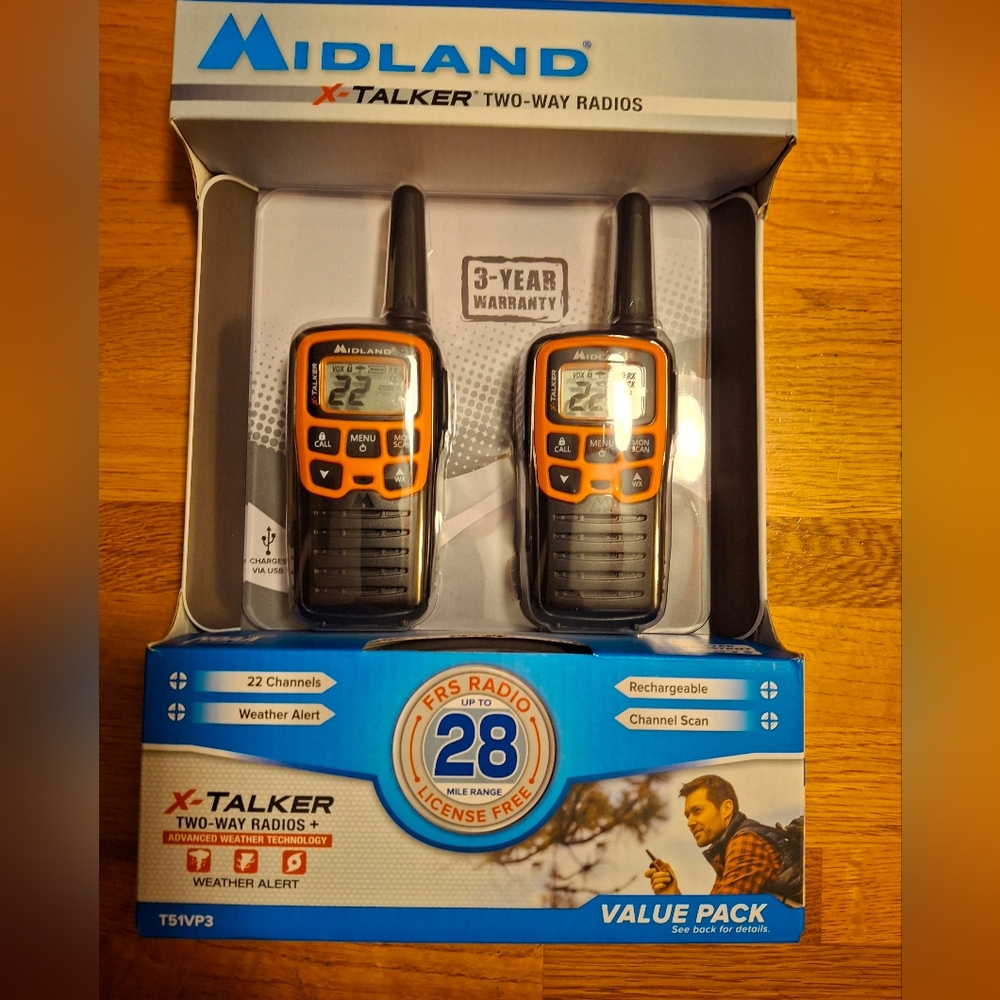 Host Pick Midland Spotting and Recovery Walkie-Talkie Long Range NIB